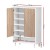 Artiss 6-Tier White Shoe Rack Cabinet: Stylish Storage for 24 Pairs, Easy Assembly, Modern Design