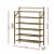 Artiss Eve 6-Tier Foldable Shoe Rack - Holds 18 Pairs, Bamboo & MDF, Space-Saving Design, Easy Assembly, 1-Year Warranty