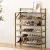 Artiss Eve 6-Tier Foldable Shoe Rack - Holds 18 Pairs, Bamboo & MDF, Space-Saving Design, Easy Assembly, 1-Year Warranty