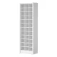 Artiss Hutus 12-Tier Shoe Rack for 36 Pairs, White Particleboard Storage Cabinet with Anti-Tip, Easy Assembly 183cm