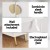 Artiss 5-Tier Shoe Rack Cabinet, White - Adjustable Shelves, Gold Metal Feet, Holds 30 Pairs, Elegant Entryway Storage
