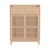 Artiss 4-Tier Shoe Rack Cabinet, Adjustable Shelves, Pine Wood Legs, Holds 16 Pairs, 80x37.5x109cm, Easy Assembly