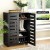 Artiss Shoe Rack Storage Cabinet 5-Tier Black, 20 Pairs, Engineered Wood, Adjustable Shelves, 86x60x33cm, Slatted Doors Artiss Shoe Rack Storage Cabinet 5-Tier Black, 20 Pairs, Engineered Wood, Adjustable Shelves, 86x60x33cm, Slatted Doors