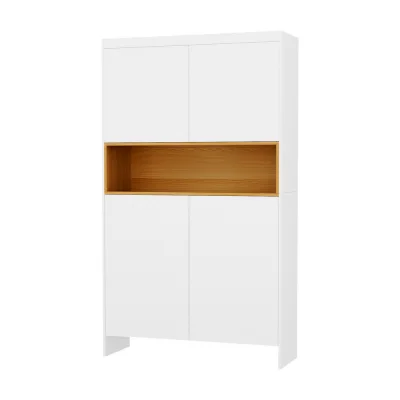 Artiss 9-Tier Shoe Rack Storage Cabinet White, Adjustable Shelves, Push-to-Open, Holds 40 Pairs, 100.5x35x180cm
