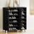 Artiss 6-Tier Shoe Rack Cabinet - Black, Adjustable Shelves, Holds 24 Pairs, Premium Particle Board, 87x35x97cm Artiss 6-Tier Shoe Rack Cabinet - Black, Adjustable Shelves, Holds 24 Pairs, Premium Particle Board, 87x35x97cm