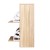 Artiss 3-Tier Shoe Rack Cabinet, 24 Pairs, Adjustable Shelves, Oak Finish, Compact Design, 63x29x86cm, Easy Assembly