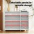 Artiss White Shoe Rack Cabinet: 5-Tier, 30 Pairs, Adjustable Shelves, Ventilated Doors, 114x33x97cm, Melamine Finish Artiss White Shoe Rack Cabinet: 5-Tier, 30 Pairs, Adjustable Shelves, Ventilated Doors, 114x33x97cm, Melamine Finish