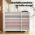 Artiss White Shoe Rack Cabinet: 5-Tier, 30 Pairs, Adjustable Shelves, Ventilated Doors, 114x33x97cm, Melamine Finish