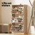 Artiss Shoe Cabinet Storage Drawer | Holds 45 Pairs | 3 Flip-Up Drawers | Pine Finish | 60x29x121cm | Easy Assembly Artiss Shoe Cabinet Storage Drawer | Holds 45 Pairs | 3 Flip-Up Drawers | Pine Finish | 60x29x121cm | Easy Assembly