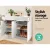 Artiss Lydia Shoe Rack Cabinet: 24-Pair Storage, Adjustable Shelves, High-Gloss Finish, White