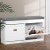 Artiss White Shoe Rack Cabinet Bench, E1 MDF, Adjustable Shelves, Fits 12 Pairs, 104x24x48cm, 1-Year Warranty Artiss White Shoe Rack Cabinet Bench, E1 MDF, Adjustable Shelves, Fits 12 Pairs, 104x24x48cm, 1-Year Warranty