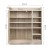 Artiss Shoe Rack Cabinet for 21 Pairs, Adjustable Shelves, Pine Clair, Silver Handles, 80x30x90cm, Contemporary Design Artiss Shoe Rack Cabinet for 21 Pairs, Adjustable Shelves, Pine Clair, Silver Handles, 80x30x90cm, Contemporary Design