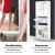 Artiss Mirror Shoe Rack Cabinet: Stylish 25-Pair Storage with Full-Length Mirror, Sleek Design, White Finish