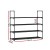 Artiss 4-Tier Shoe Rack – Stackable, Black Metal, Holds 16 Pairs, 80cm Wide, Tool-Free Assembly, Sturdy & Durable Design