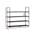 Artiss 4-Tier Shoe Rack – Stackable, Black Metal, Holds 16 Pairs, 80cm Wide, Tool-Free Assembly, Sturdy & Durable Design