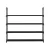 Artiss 4-Tier Shoe Rack – Stackable, Black Metal, Holds 16 Pairs, 80cm Wide, Tool-Free Assembly, Sturdy & Durable Design