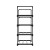 Artiss 4-Tier Shoe Rack – Stackable, Black Metal, Holds 16 Pairs, 80cm Wide, Tool-Free Assembly, Sturdy & Durable Design
