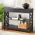 Artiss Console Table, MDF, 100x30x80cm, Black, 3-Tier with USB Outlets, Sleek Handles, Easy Assembly, 1-Year Warranty Artiss Console Table, MDF, 100x30x80cm, Black, 3-Tier with USB Outlets, Sleek Handles, Easy Assembly, 1-Year Warranty