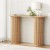 Artiss Console Table, Oval MDF Wood, 115CM, Pine Finish, Modern Design, Durable 50kg Capacity, Easy Assembly Artiss Console Table, Oval MDF Wood, 115CM, Pine Finish, Modern Design, Durable 50kg Capacity, Easy Assembly