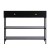 Artiss Console Table 3-Tier Black 100cm – Modern Entryway Hall Table with Drawers, Shelves, Metal Frame, E1 MDF Artiss Console Table 3-Tier Black 100cm – Modern Entryway Hall Table with Drawers, Shelves, Metal Frame, E1 MDF