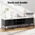 Artiss Kaisu 140CM TV Cabinet: Marble-Effect Tabletop, Metal Legs, Storage, Cable Management, Easy Assembly, White/Black Artiss Kaisu 140CM TV Cabinet: Marble-Effect Tabletop, Metal Legs, Storage, Cable Management, Easy Assembly, White/Black