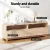 Artiss Karel TV Cabinet Entertainment Unit, E1 Particle Board, 150CM, Pine, Marble-Effect, Modern Storage Solution