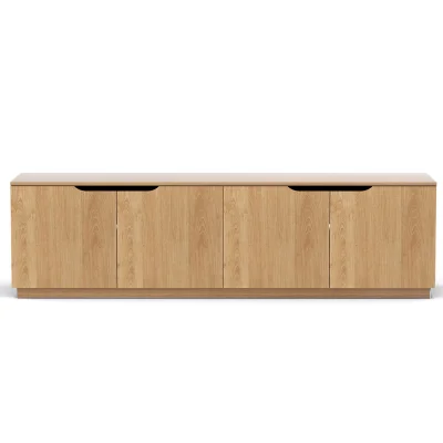 Artiss 180cm Pine TV Unit: Adjustable Shelves, Soft-Close, Cable Management, Anti-Tip, Easy Assembly, 80kg Capacity Artiss 180cm Pine TV Unit: Adjustable Shelves, Soft-Close, Cable Management, Anti-Tip, Easy Assembly, 80kg Capacity