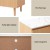 Artiss 180CM TV Cabinet Entertainment Unit Stand, White and Pine, Marble-Effect Top, Storage Cabinets, Wood Legs