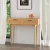 Artiss Console Table, Rattan Drawers, Eucalyptus Wood, 90x35x78cm, Stylish Entryway Furniture with Ample Storage