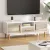 Artiss TV Cabinet Entertainment Unit - 120cm Scandinavian White & Wood, Anti-Scratch, Easy Assembly, Ample Storage