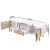 Artiss TV Cabinet Entertainment Unit - 120cm Scandinavian White & Wood, Anti-Scratch, Easy Assembly, Ample Storage
