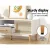 Artiss TV Cabinet Entertainment Unit - 120cm Scandinavian White & Wood, Anti-Scratch, Easy Assembly, Ample Storage