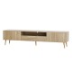 Artiss Alex 200CM TV Cabinet: Stylish Lowline Entertainment Unit with Storage Drawers & Cable Management