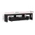 Artiss TV Cabinet Entertainment Unit 200cm Black High Gloss RGB LED Lights Storage Drawers Modern Furniture