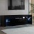 Artiss 130cm Black LED Entertainment Unit - Customisable RGB Lights, Modern Design, Ample Storage, Easy Assembly