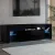 Artiss 130cm Black LED Entertainment Unit - Customisable RGB Lights, Modern Design, Ample Storage, Easy Assembly