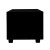 Artiss 140cm Black TV Cabinet - Modern Entertainment Unit with Storage, High-Gloss Finish & Cable Management