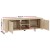 Artiss TV Cabinet Entertainment Unit, Oak 160cm, Natural Woodgrain, Modern Storage, Easy Assembly, MAXI Series