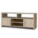 Artiss TV Cabinet Entertainment Unit, Oak, 140cm, Honeycomb Board, Ample Storage, Modern Design, Easy Assembly