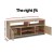 Artiss TV Cabinet Entertainment Unit, Oak, 140cm, Honeycomb Board, Ample Storage, Modern Design, Easy Assembly Artiss TV Cabinet Entertainment Unit, Oak, 140cm, Honeycomb Board, Ample Storage, Modern Design, Easy Assembly