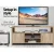 Artiss TV Cabinet Entertainment Unit, Oak, 140cm, Honeycomb Board, Ample Storage, Modern Design, Easy Assembly