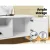 Artiss Entertainment Unit, E1 MDF & Pine Wood, 160cm, White, French Provincial Design, TV Cabinet with Storage