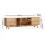 Artiss Asa 180cm Wooden Entertainment Unit – TV Cabinet with Storage Drawers & Shelves, Pine Finish, Easy Assembly