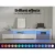Artiss 215cm LED Entertainment Unit TV Cabinet - White, High Gloss, RGB Lighting, Glass Shelves, Modern Design