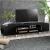 Artiss Black Danson TV Cabinet Entertainment Unit 190cm - Contemporary Design with Ample Storage & Square Handles Artiss Black Danson TV Cabinet Entertainment Unit 190cm - Contemporary Design with Ample Storage & Square Handles