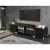 Artiss Black Danson TV Cabinet Entertainment Unit 190cm - Contemporary Design with Ample Storage & Square Handles Artiss Black Danson TV Cabinet Entertainment Unit 190cm - Contemporary Design with Ample Storage & Square Handles