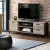 Artiss Entertainment Unit, Pine, 132cm, Oak/Black, Industrial TV Cabinet with Storage Drawers & Shelves