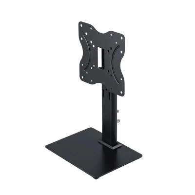 Artiss Universal Swivel TV Stand Bracket for 19-43 Inch TVs - Steel Frame, Tempered Glass Base, Adjustable Height & VESA Artiss Universal Swivel TV Stand Bracket for 19-43 Inch TVs - Steel Frame, Tempered Glass Base, Adjustable Height & VESA