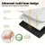 Giselle Bedding Foldable Foam Mattress Double Size, Bamboo Fabric, Medium Firm, Portable Guest Bed, 190x137x10cm
