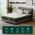 Giselle Bedding Tiberius Double Mattress 30cm - Cool Gel Memory Foam, Pocket Spring, Medium Firm, Hypoallergenic